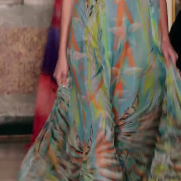 Emilio Pucci Runway Ready To Wear Silk Chiffon Maxi Dress - Picture 11 of 16